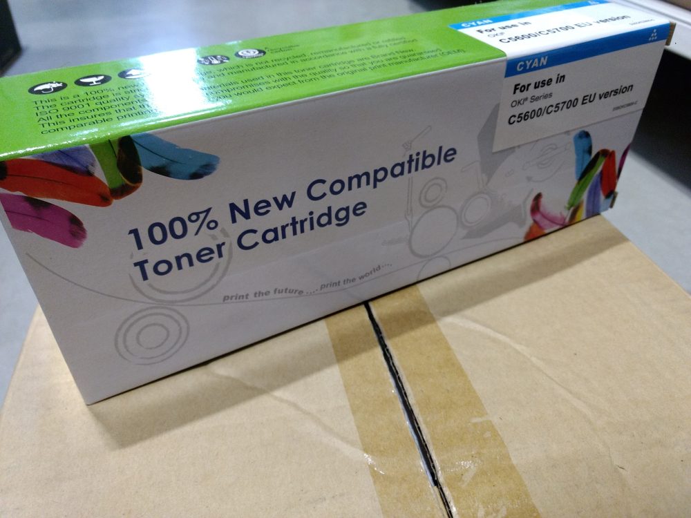 alternativ OKI Toner Cartridge C5600/5700 Cyan (43381907) 2.000 stran