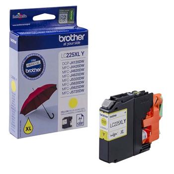 Brother Ink Cartridge LC-225XLY yellow (exp. 4/2018)
