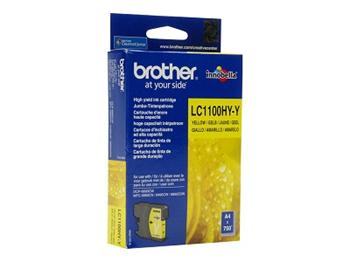 Brother Ink Cartridge LC1100HYY yellow na 750 stran