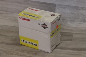 Canon Toner C-EXV19 Yellow (0400B002) poškozený obal