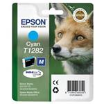Epson Ink Cartridge T1282  cyan (C13T128240) (liška)