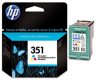 HP CB337EE No.351 tri-colour, 3,5ml (exp. 1/2018)