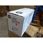 HP Toner Cartridge CF031AC cyan (contract) - poškozený obal