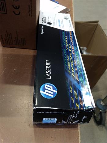HP Toner W2210A Bk, HP 207A, 1350str. poškozený obal