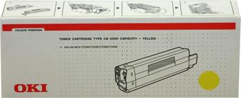 OKI Toner Cartridge C5100/5200/5300/5400 yellow (42127405) 5.000K
