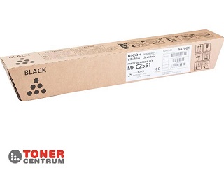 Ricoh Toner MPC2551 Black (841504) (nelze zaměnit s MPC 2550)