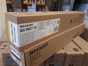Sharp Toner Cartridge MX-60GTYB yellow