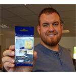 alternativ Brother páska TZE-621 9mm černý tisk/žlutý podklad, laminovaná