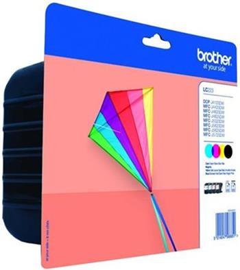 Brother Ink Cartridge LC223VALBP, inkoust multipack - černá + tři barvy