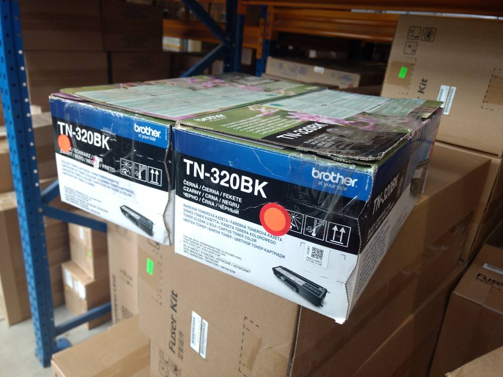 Brother Toner Cartridge TN-320Bk black poškozený obal