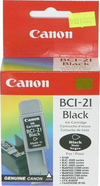 Canon BCI-21 black (0954A002)
