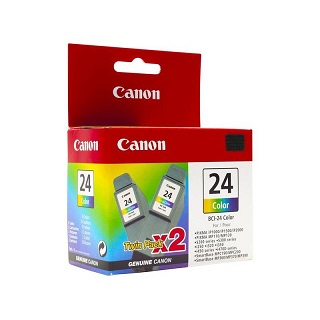 Canon BCI-24CL color Twin Pack (6882A009)