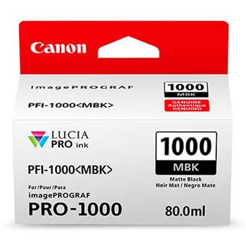 Canon Ink PFI-1000 MBK Matte Black (0545C001)