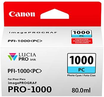 Canon Ink PFI-1000 PC Photo Cyan (0550C001)