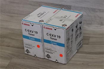 Canon Toner C-EXV19 Cyan (0398B002) poškozený obal