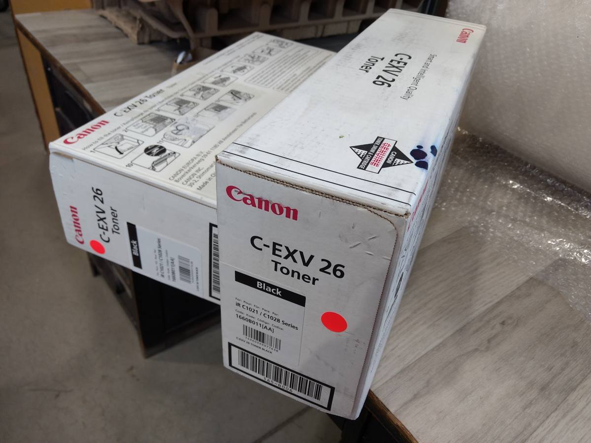 Canon Toner C-EXV26 black (1660B006/1660B011) IR-C1021 poškozený obal