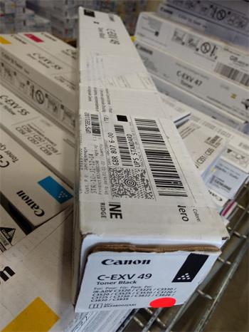 Canon Toner C-EXV49 black (8524B002) poškozený obal