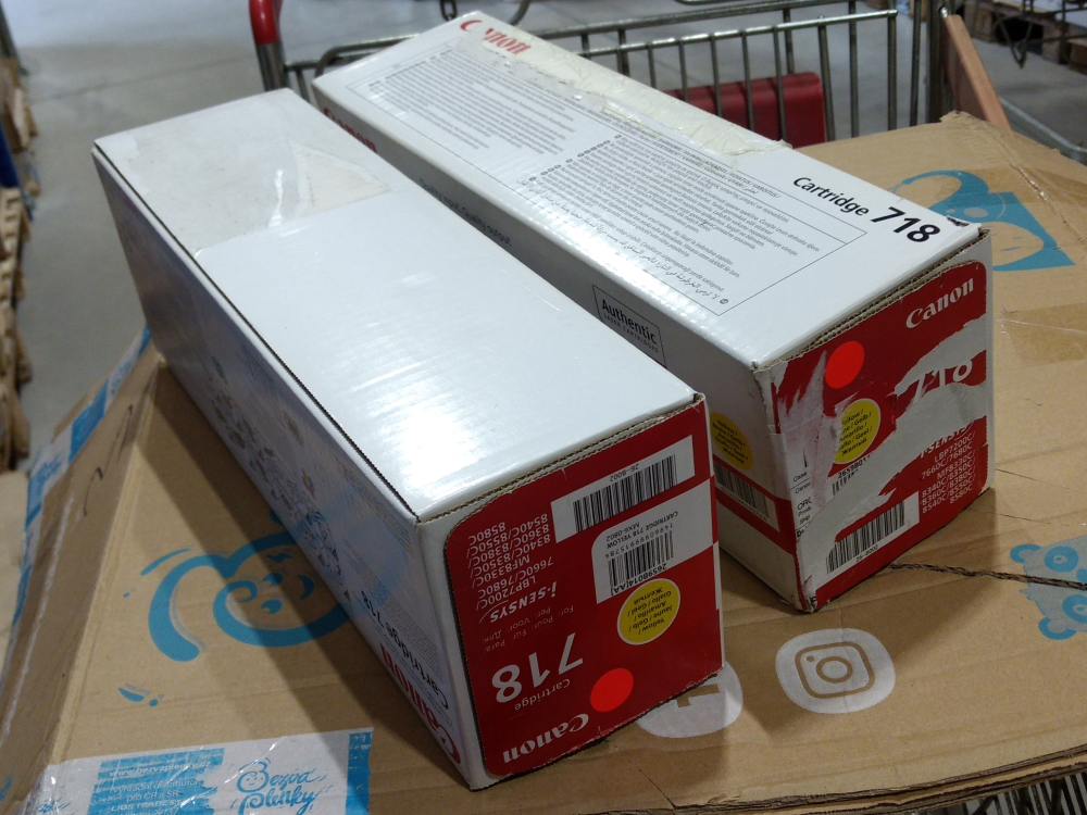 Canon Toner Cartridge CRG-718Y yellow (2659B014/17) project poškozený obal