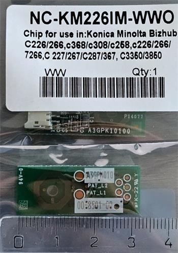 CHIP Konica Minolta IU214CMY/C227 IUP22/C3350 (1ks universal)