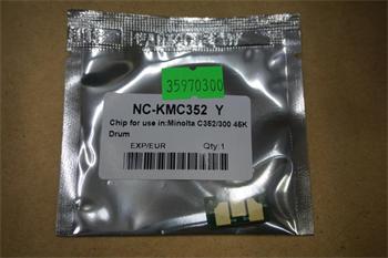 CHIP Minolta Drum Bizhub C300/C352 IU311Y yellow