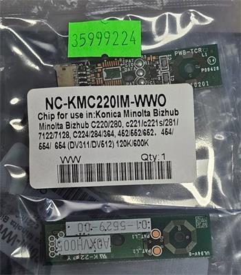 CHIP Minolta DV311/DV512 (C220/C224/C224e) interní dlouhý