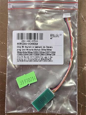 chip Minolta DV311/DV512/DV313/IU214 (1ks universal) s propojkou