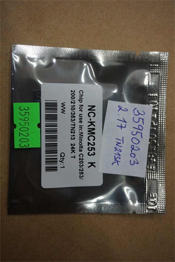 CHIP Minolta toner C203/253 black TN213K