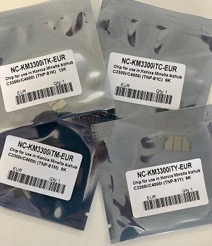 CHIP Minolta Toner TNP-81M magenta pro C3300i/4000i