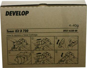 Develop Toner D700 4x40g (8931 6220 00)