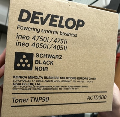 Develop Toner TNP90K (ACTD0D0)