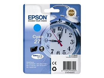 Epson Ink Cartridge 27XL cyan (C13T27124012) (budík)
