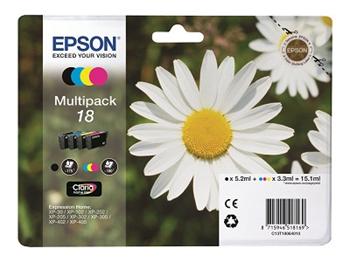 Epson Ink Cartridge T1806 multipack CMYK (C13T18064010)