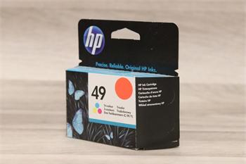 HP 51649AE No.49 tri-colour 22ml expirovaný 12/2014
