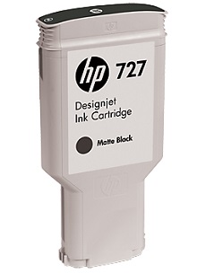 HP C1Q12A No.727 Matte Black Ink Cart pro DSJ T920, 300ml