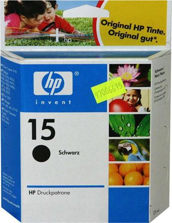 HP C6615DE No.15 black 25ml HP C6615DE No.15 black 25ml