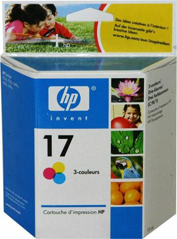 HP C6625AE No.17 tri-colour 15ml