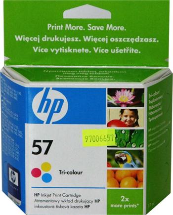 HP C6657AE No.57 tri-colour 17ml