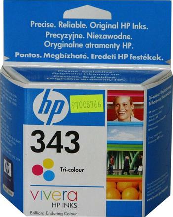 HP C8766EE No.343 tri-colour 7ml