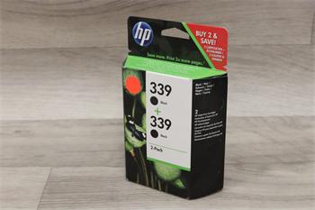 HP C9504EE No.339 black 2pack (2xC8767EE) exp.2/2014