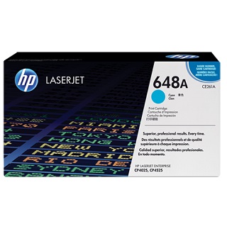 HP CE261A 648A Toner Cartridge cyan