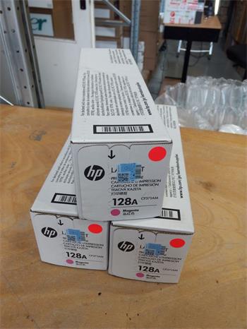 HP CE323A Toner Cartridge 128A magenta poškozený obal