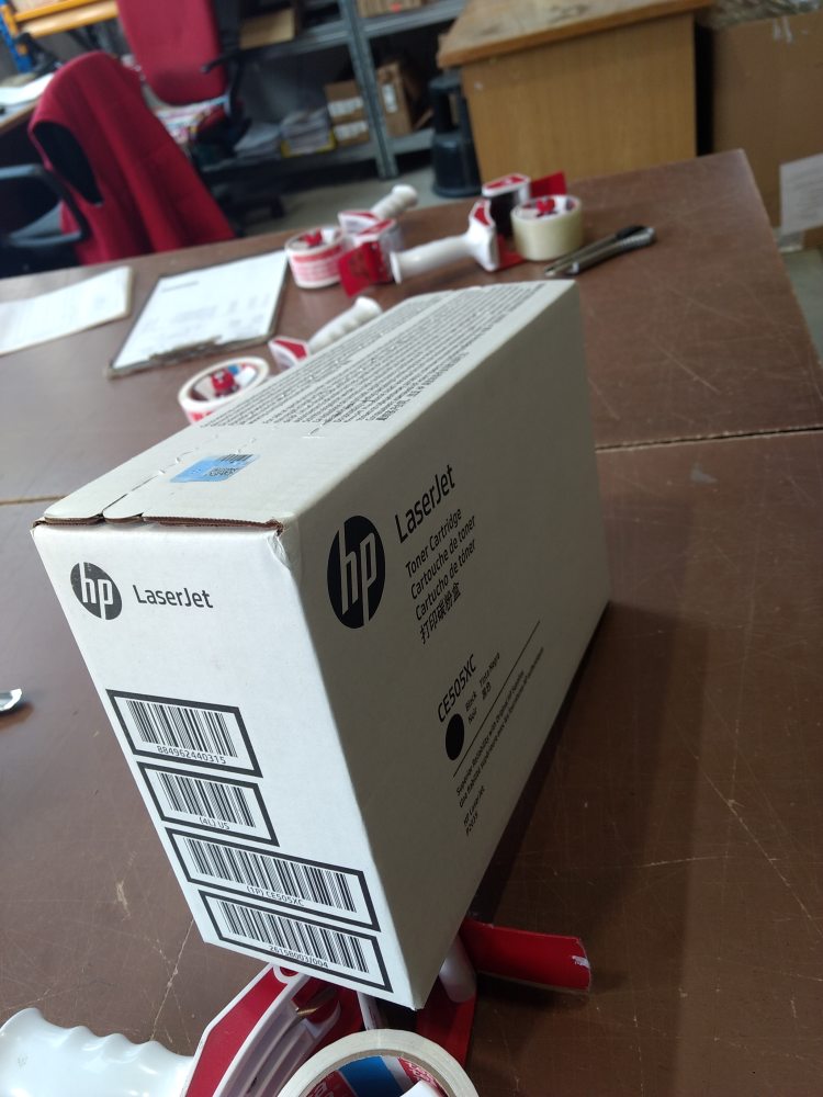 HP CE505XC Toner Cartridge pro LJ P2055 Contract poškozený obal