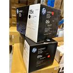 HP CE505XD dual pack Toner Cartridge poškozený obal