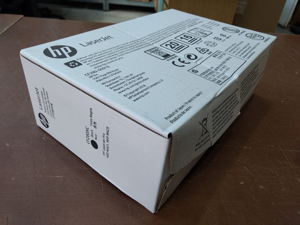 HP CF280XC Toner Cartridge black (contract) poškozený obal