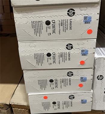HP CF287XC Toner Cartridge black HC (contract) poškozený obal
