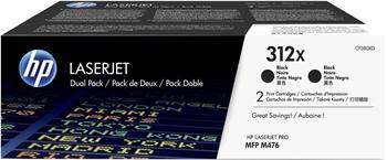HP CF380XD toner black No.312X (2x4400str)