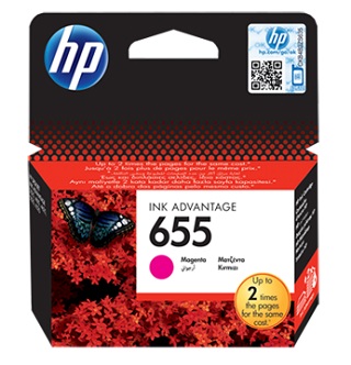 HP CZ111AE Ink Cartridge No.655 Magenta