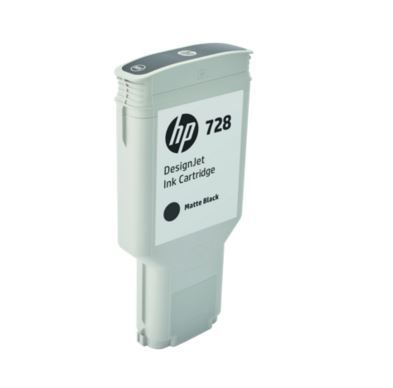 HP F9J68A No.728 Black Ink Cart pro DesignJet T730, T830, 300ml