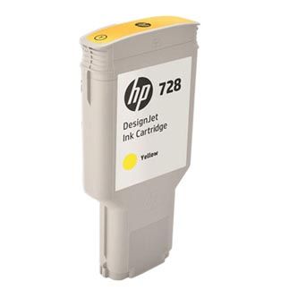 HP F9K15A No.728 Yellow Ink Cart pro DesignJet T730, T830, 300ml