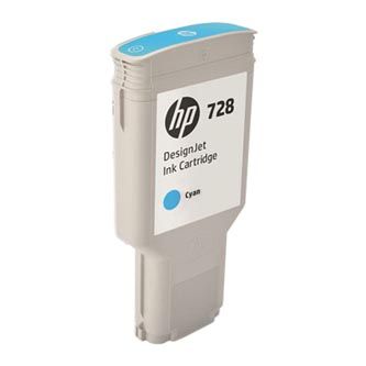 HP F9K17A No.728 Cyan Ink Cart pro DesignJet T730, T830, 300ml